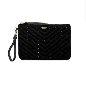 Velvet Stud Night Out Wristlet*New*